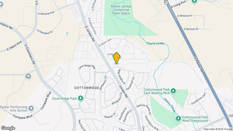 8343 Currant Way Map and Location Details