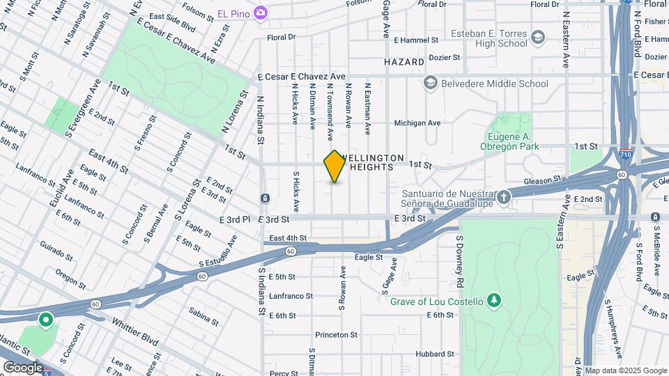 144 S Townsend Ave Map and Location Details