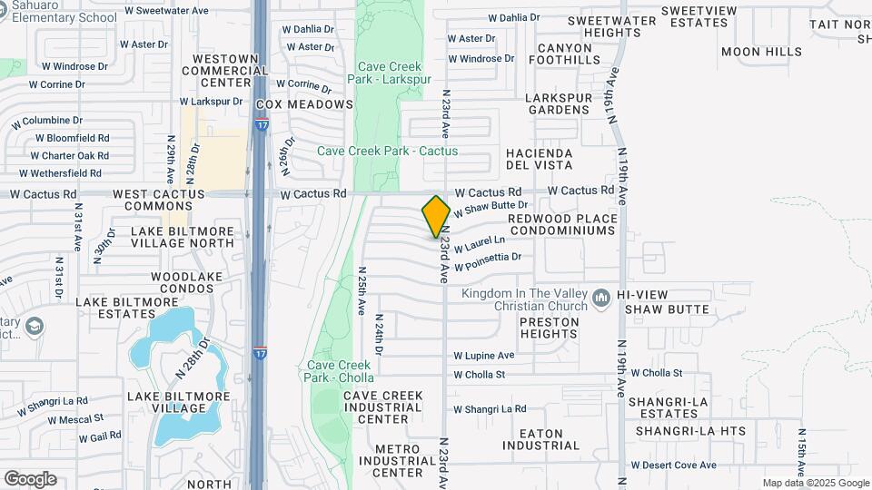 2306 W Laurel Ln Map and Location Details