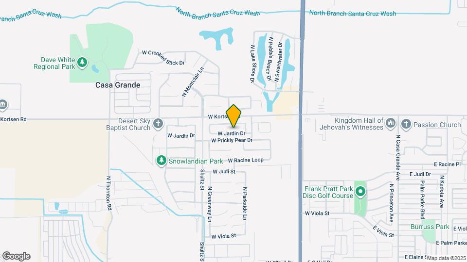 642 W Jardin Dr Map and Location Details