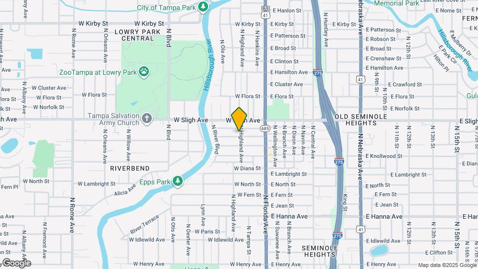 201 W Hiawatha St Map and Location Details