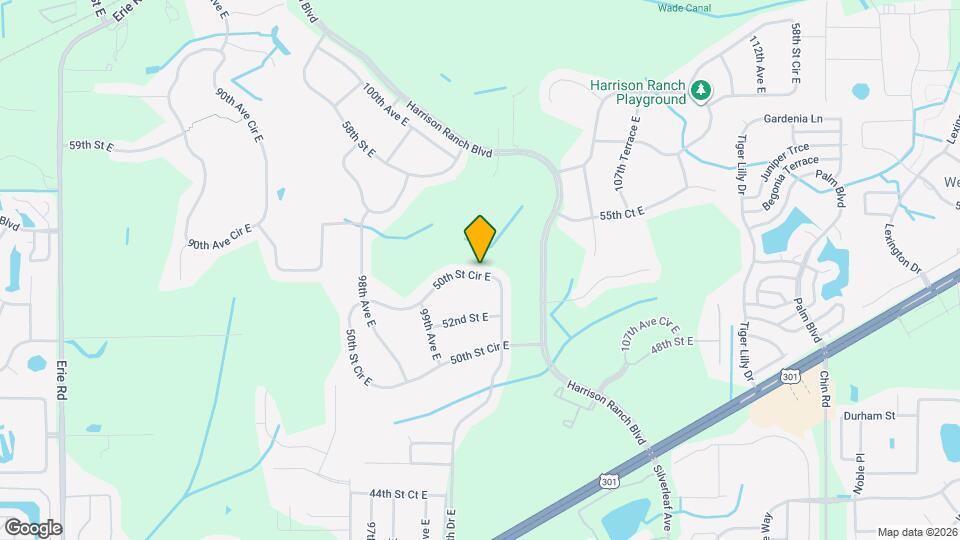 9719 50th St Cir E Map and Location Details