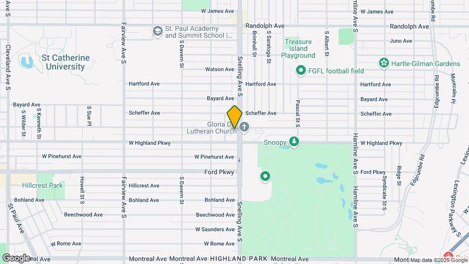 699 Snelling Ave S Map and Location Details