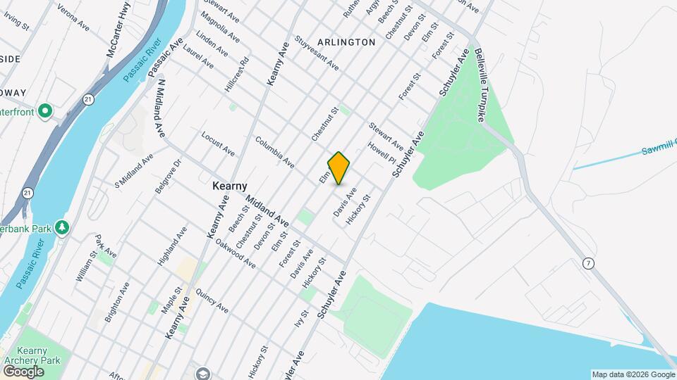 516 Forest St Mapa y Detalles de la Ubicación