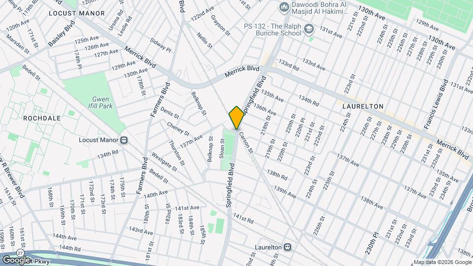 11413 Springfield Blvd Map and Location Details