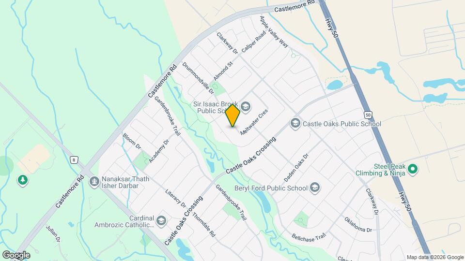 20 Meltwater Cres Map and Location Details