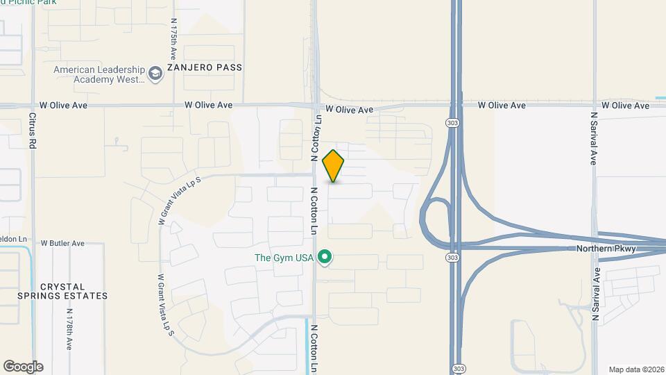 17065 W Alice Ave Map and Location Details