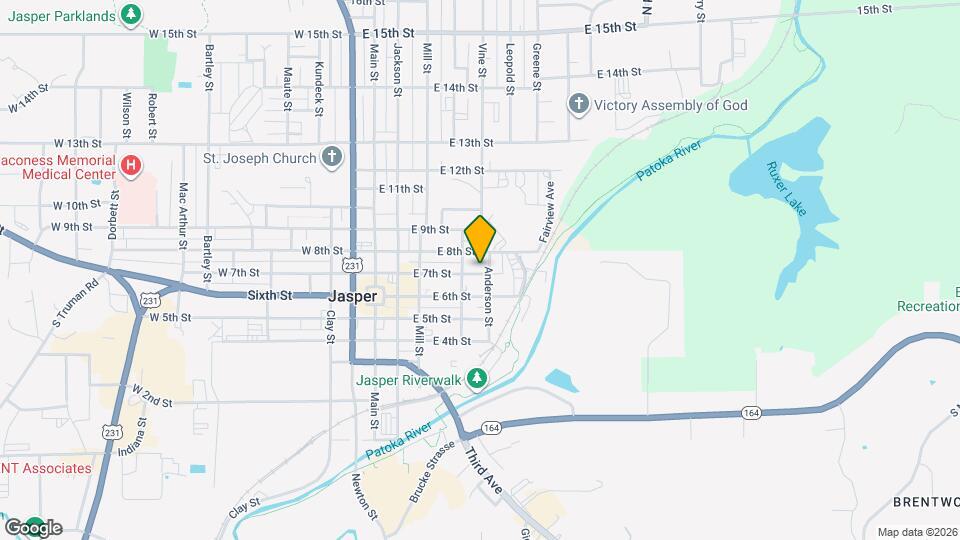 412 E 7th St Mapa y Detalles de la Ubicación