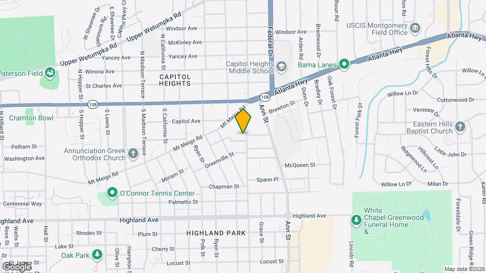 168 S Panama St Map and Location Details
