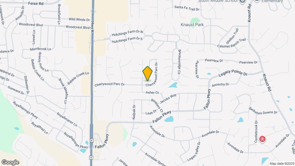 209 Cherrywood Parc Dr Map and Location Details