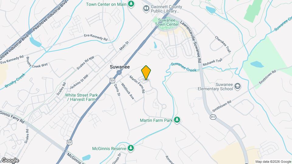 15 Suwanee Pass Ln Map and Location Details