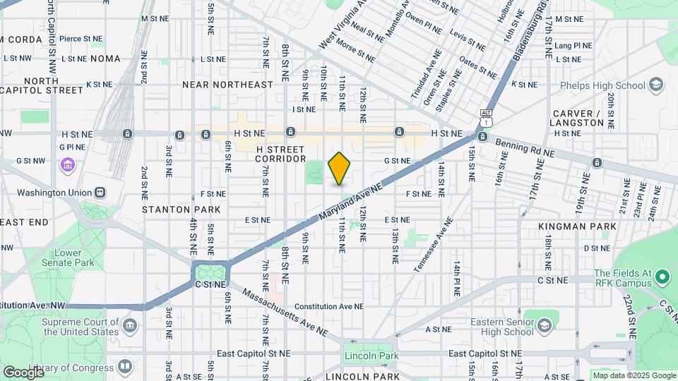 600 11th St NE Map and Location Details
