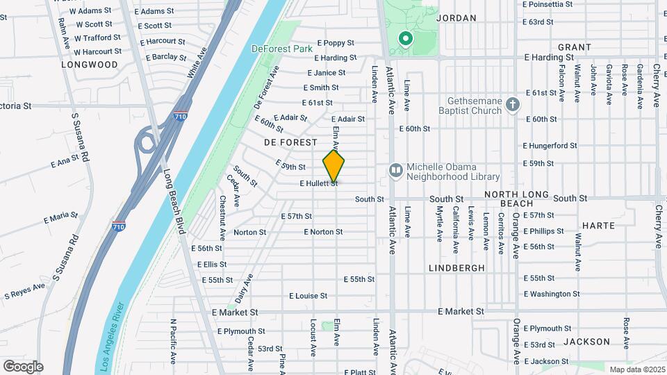 5835 Elm Ave Mapa y Detalles de la Ubicación