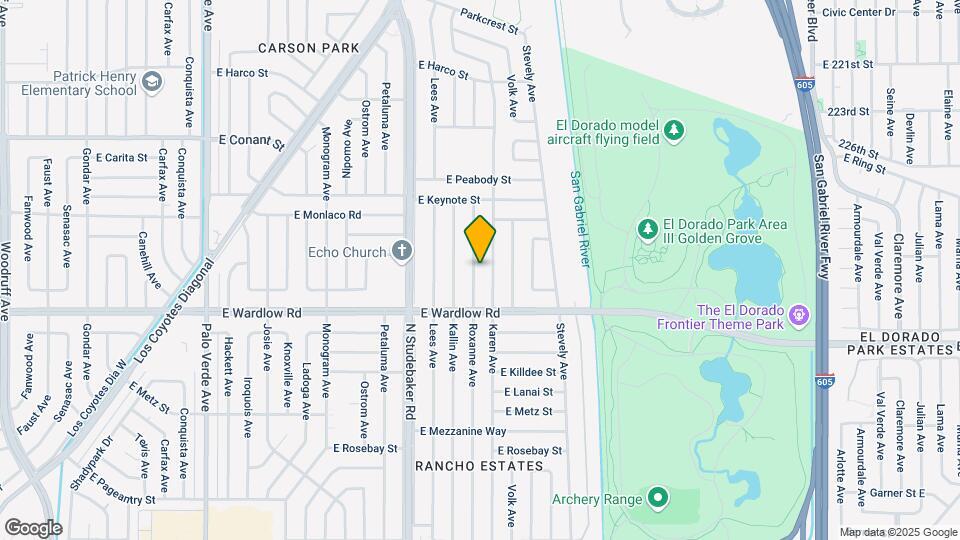 3446 Roxanne Ave Map and Location Details