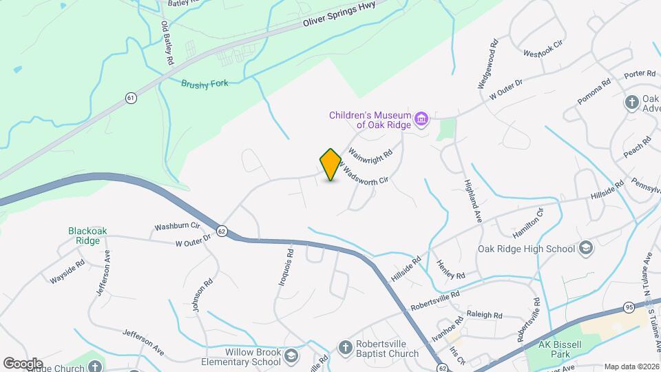 112 Walnut Ln Map and Location Details