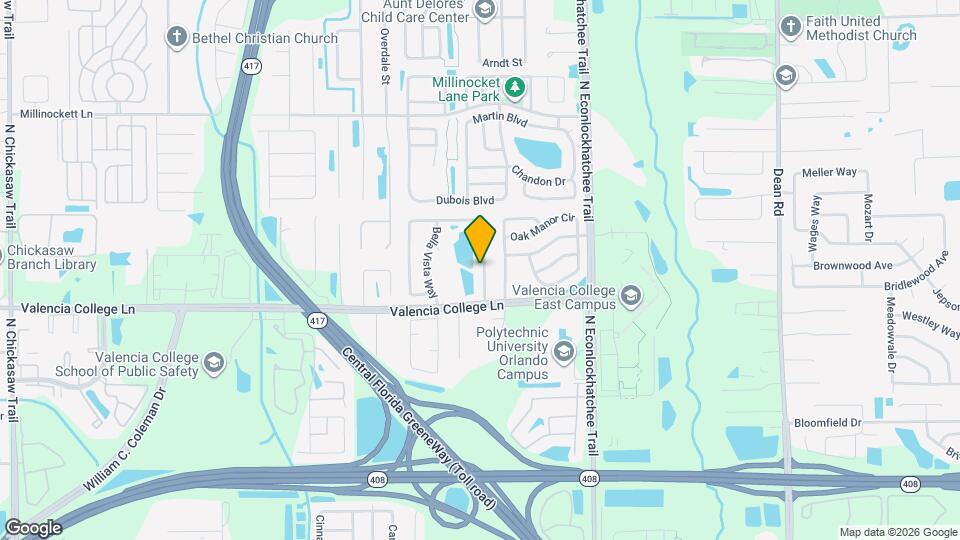 842 Vista Palma Way Map and Location Details