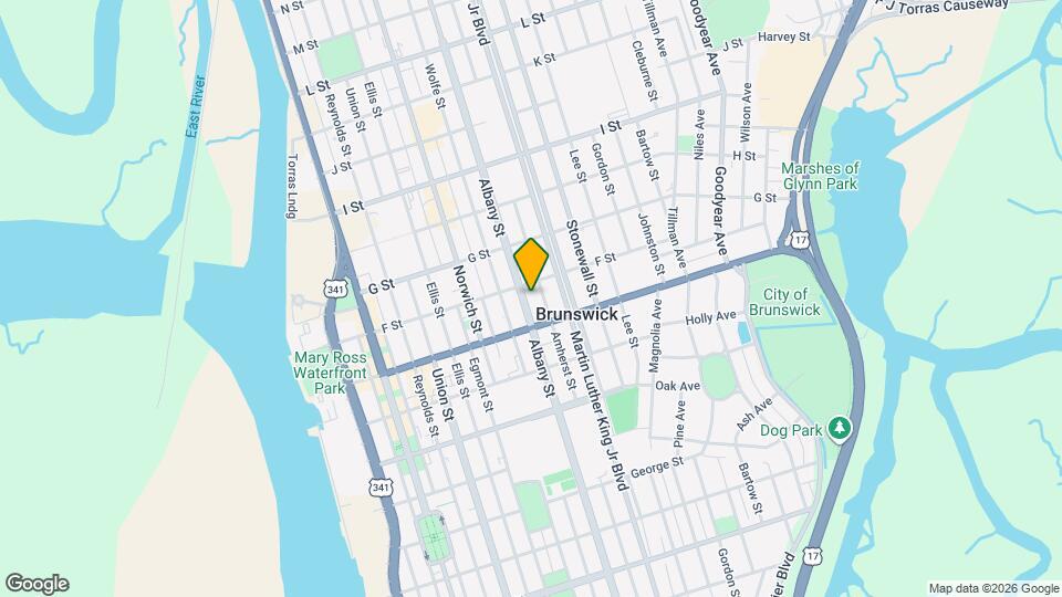 1518.5 Albany St Map and Location Details