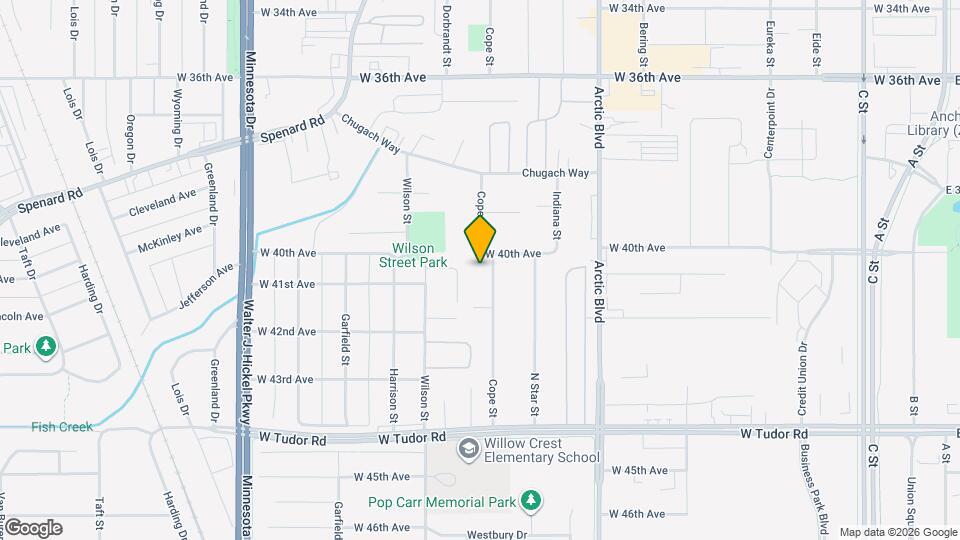 4004 Cope St, Unit 2 Mapa y Detalles de la Ubicación