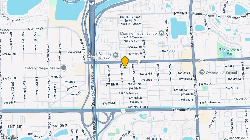11360 SW 1st St Mapa y Detalles de la Ubicación
