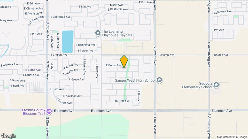 5893 E Laurite Ave Map and Location Details
