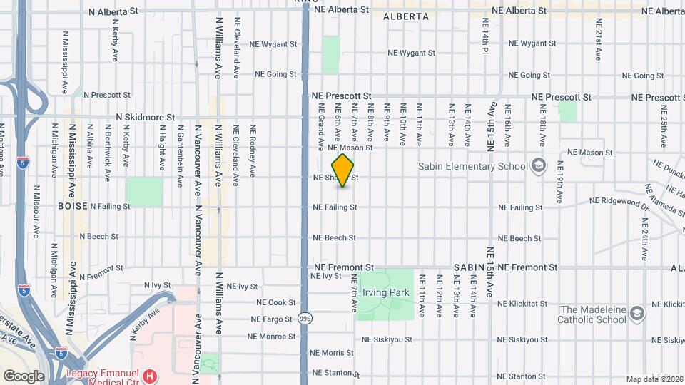3938 NE 6th Ave Map and Location Details