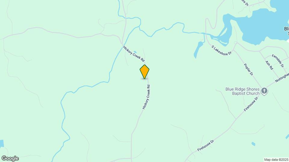 1007 Hickory Creek Rd Map and Location Details