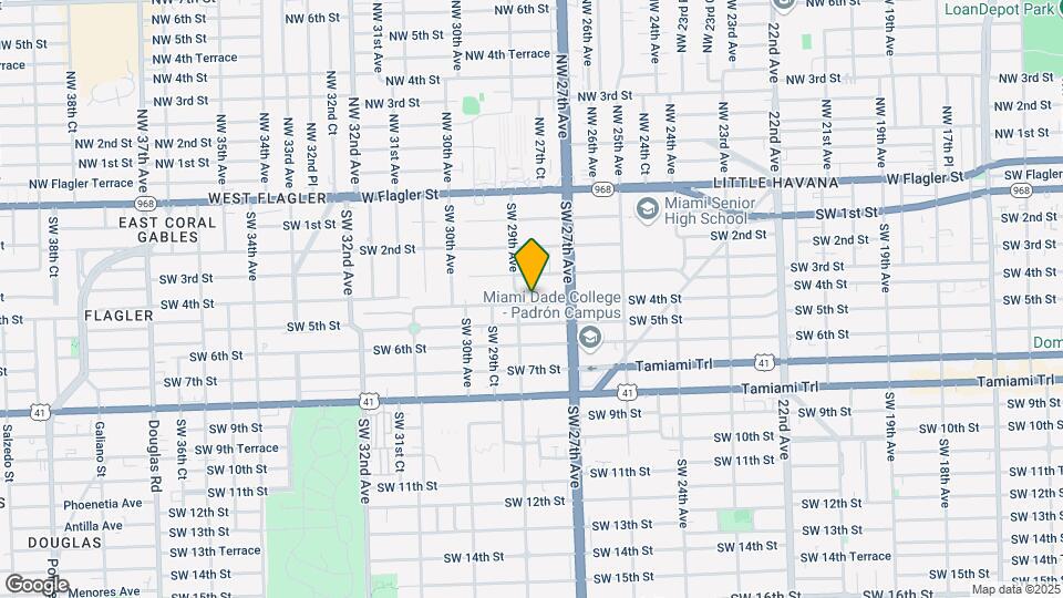 2811 SW 4th St Map and Location Details