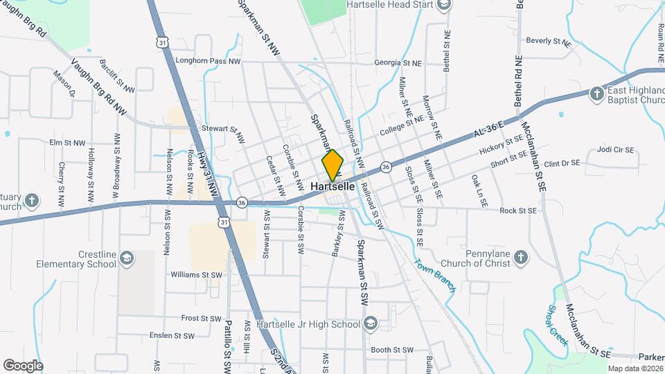605 Adele St Map and Location Details