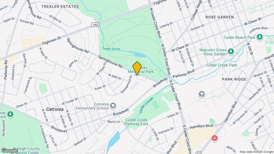 194 Springhouse Rd Map and Location Details