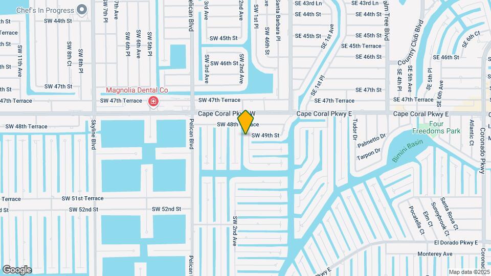 4904 SW 1st Ct Map and Location Details