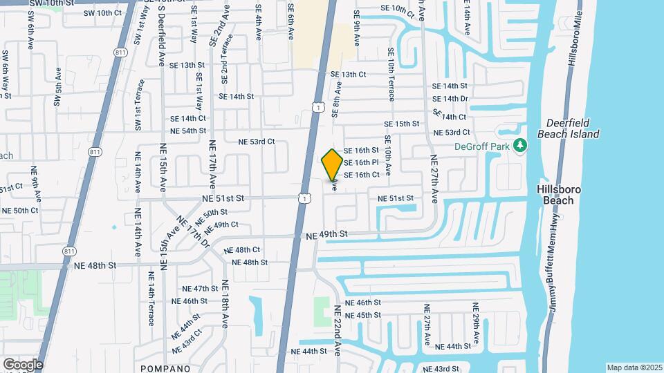 1683 SE 8th Ave Map and Location Details