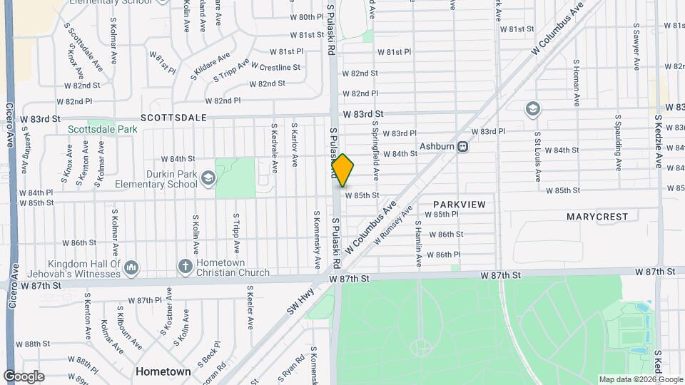 3950 W 85th St, Unit 2E Mapa y Detalles de la Ubicación
