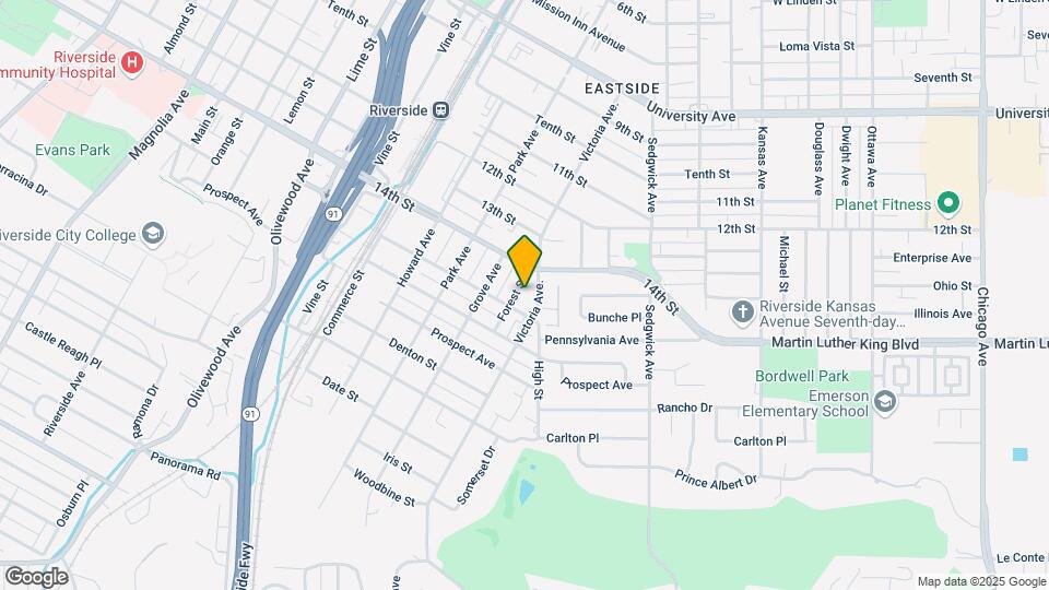 4460 Forest St Map and Location Details