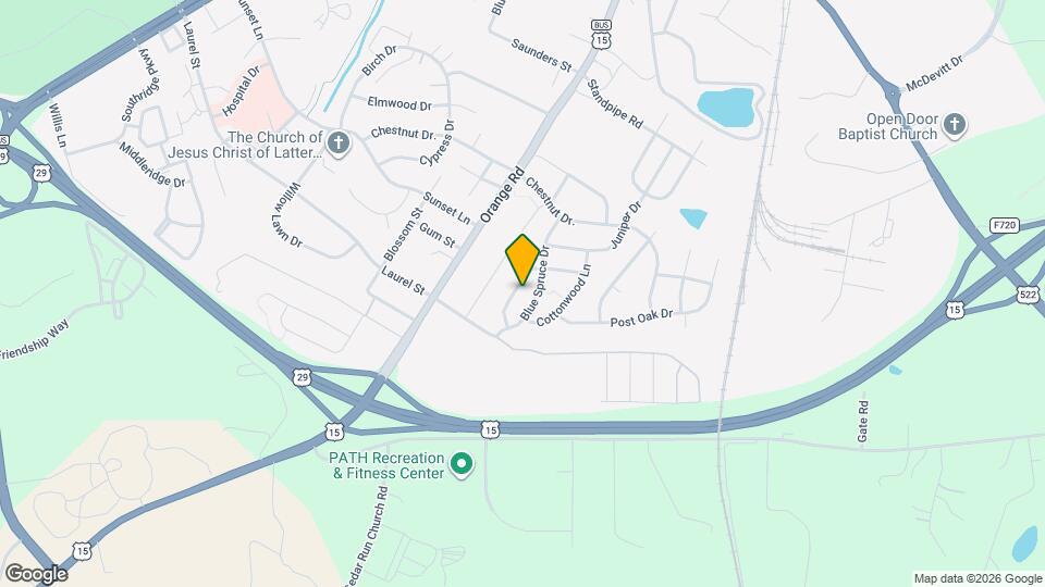 2253 Forsythia Dr Map and Location Details