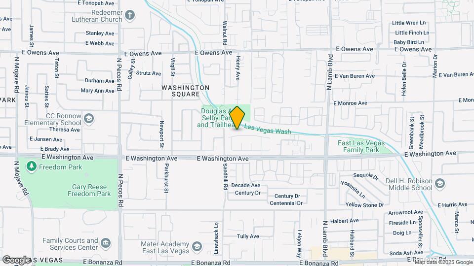 4028 Abrams Ave Map and Location Details