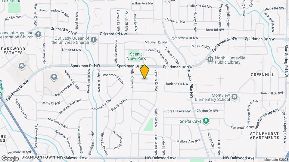 3311 Barton Ave NW, Unit Upper Map and Location Details