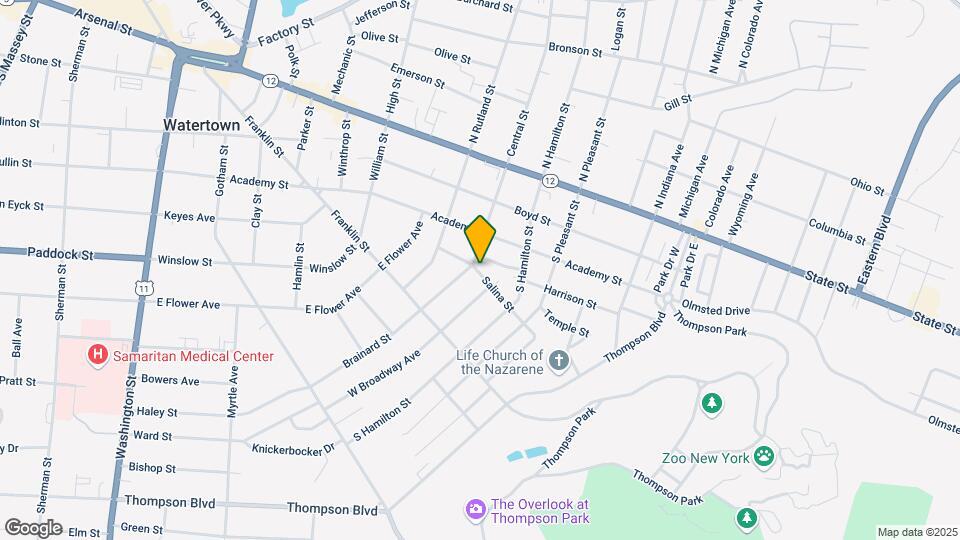 905 Salina St Map and Location Details