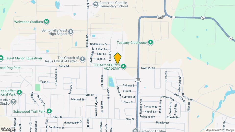 1100 Ellen Ray Ln Map and Location Details
