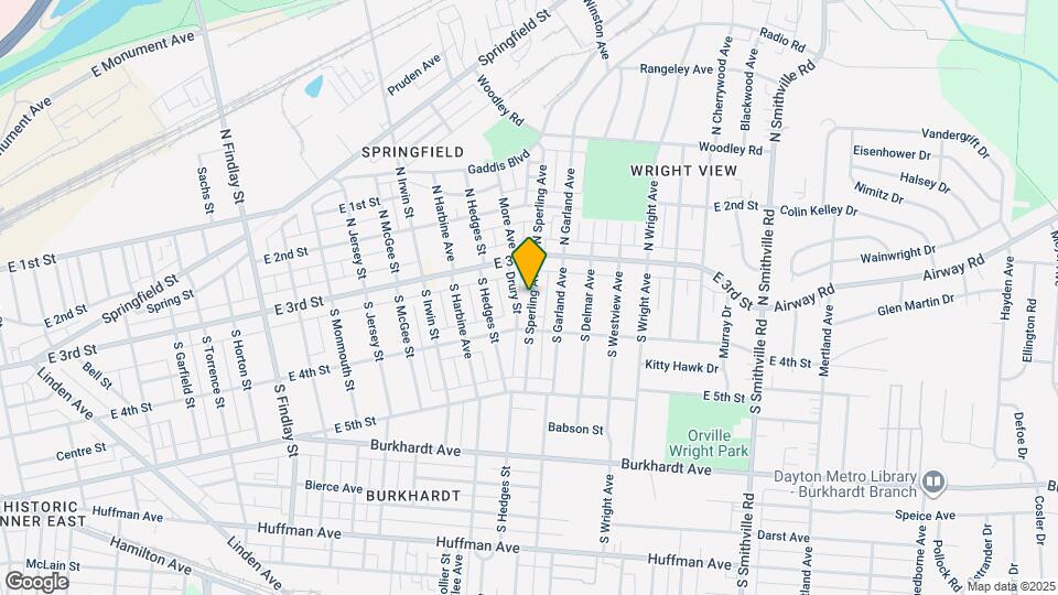 51 S Sperling Ave Map and Location Details