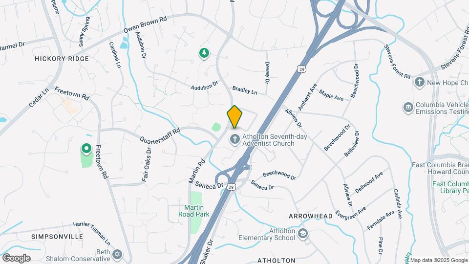 10205 Tanager Ln Mapa y Detalles de la Ubicación
