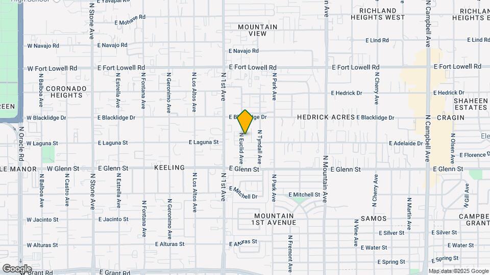 2906-2908 N Euclid Ave Map and Location Details