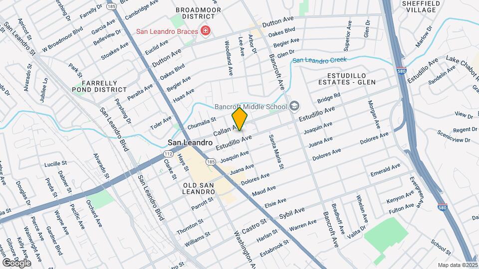 370 Estudillo Ave Mapa y Detalles de la Ubicación