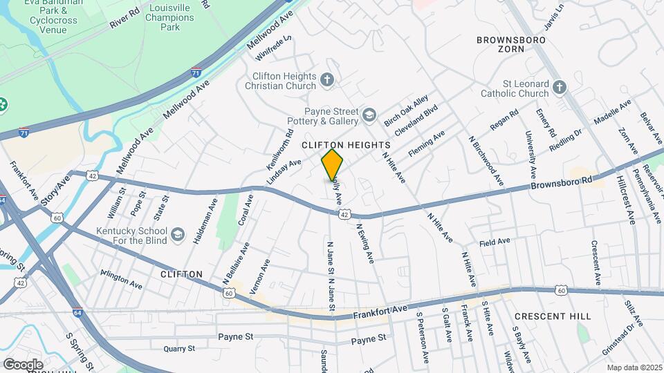 222 Mt Holly Ave Mapa y Detalles de la Ubicación