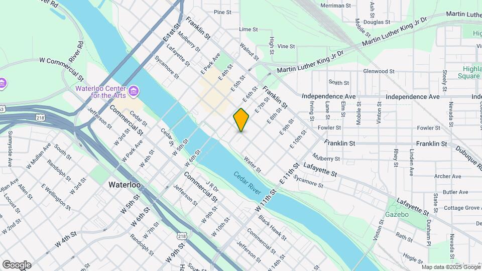 920 Sycamore St Map and Location Details