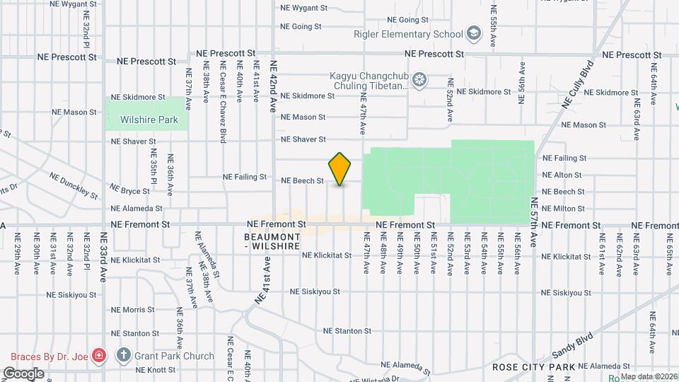 3635 NE 46th Ave Map and Location Details