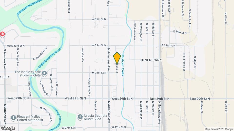 1213 N Jackson St Mapa y Detalles de la Ubicación