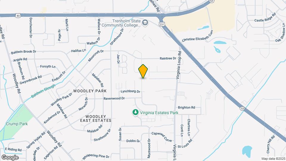 2825 Shenandoah Dr Map and Location Details