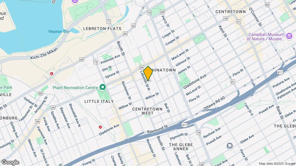 55 Lebreton St N Map and Location Details