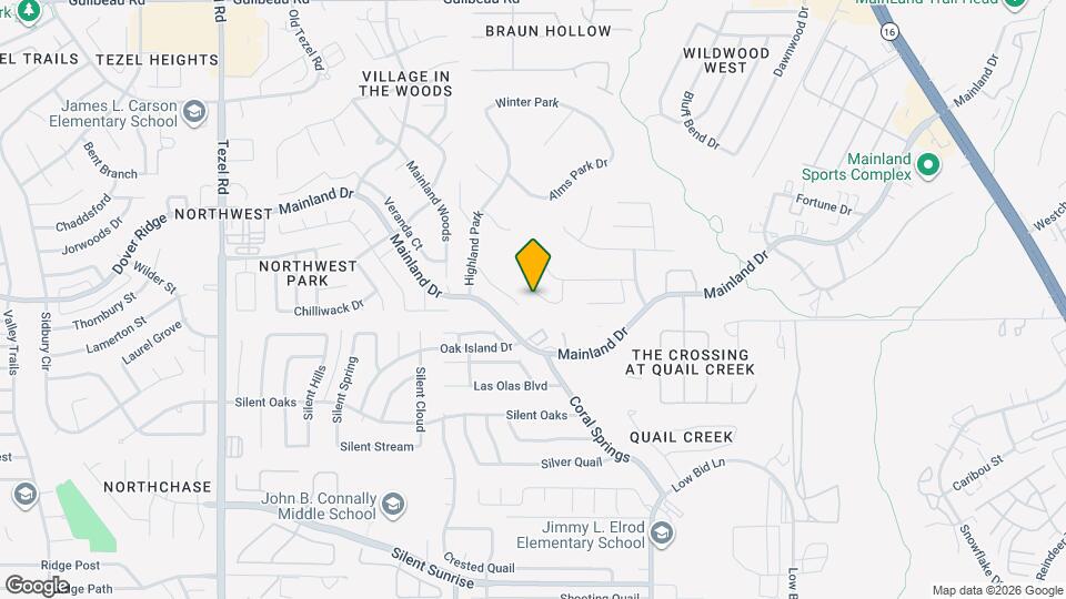 8826 Fernbrook Mapa y Detalles de la Ubicación