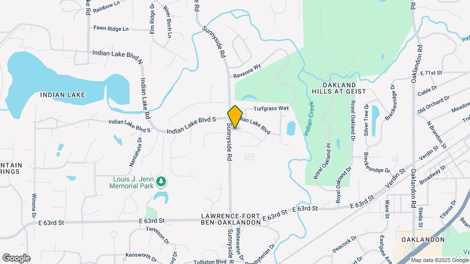 11009 Palatka Ct Map and Location Details